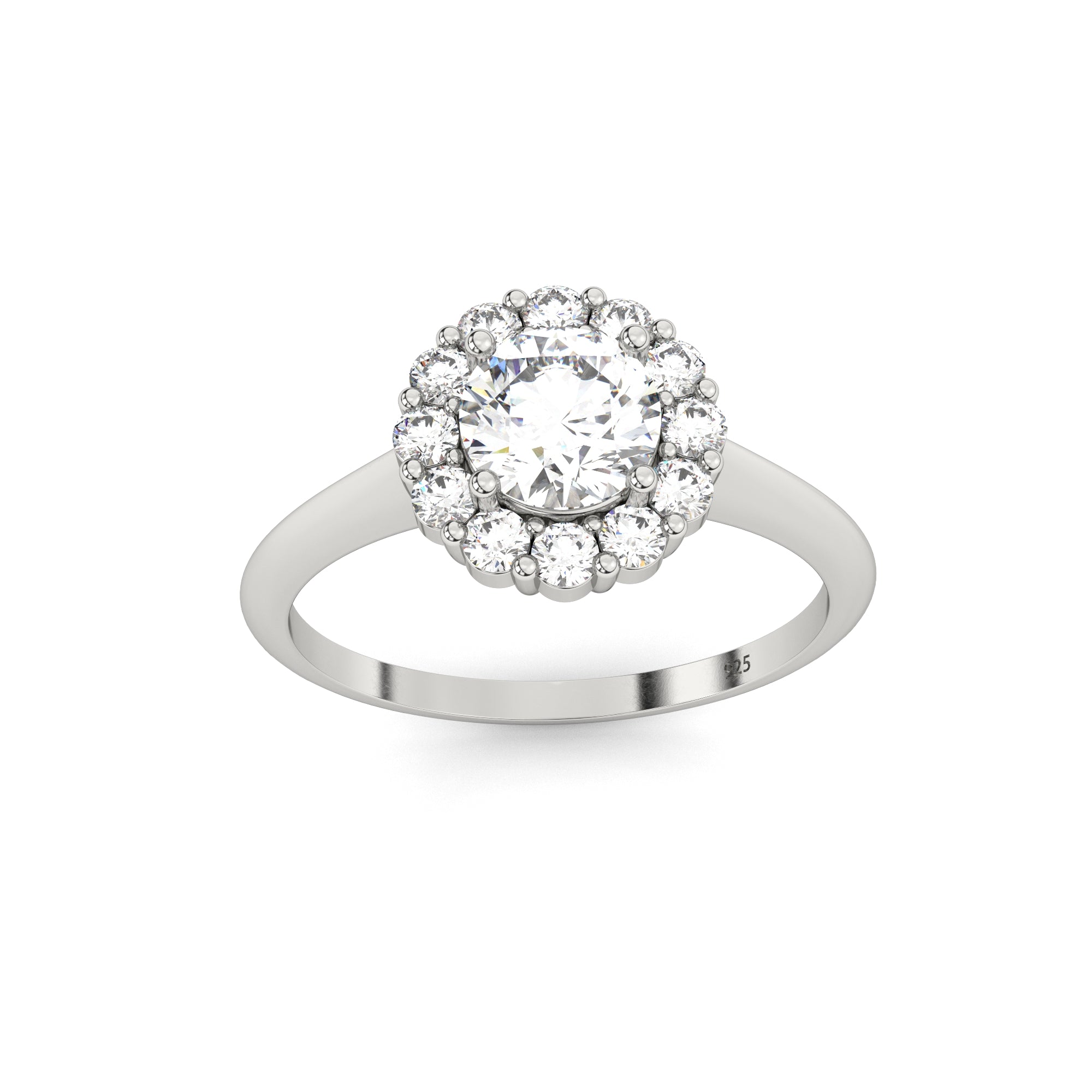 Aga’s Own Hypoallergene Zirkonia Silberringe - atemberaubender 925 Sterling Silberschmuck, Damenmode- Hochzeits, Verlobungs, Treue-Ringe- Silberne Zirkonia-Ringe- Das perfekte Geschenk für jeden Anlass