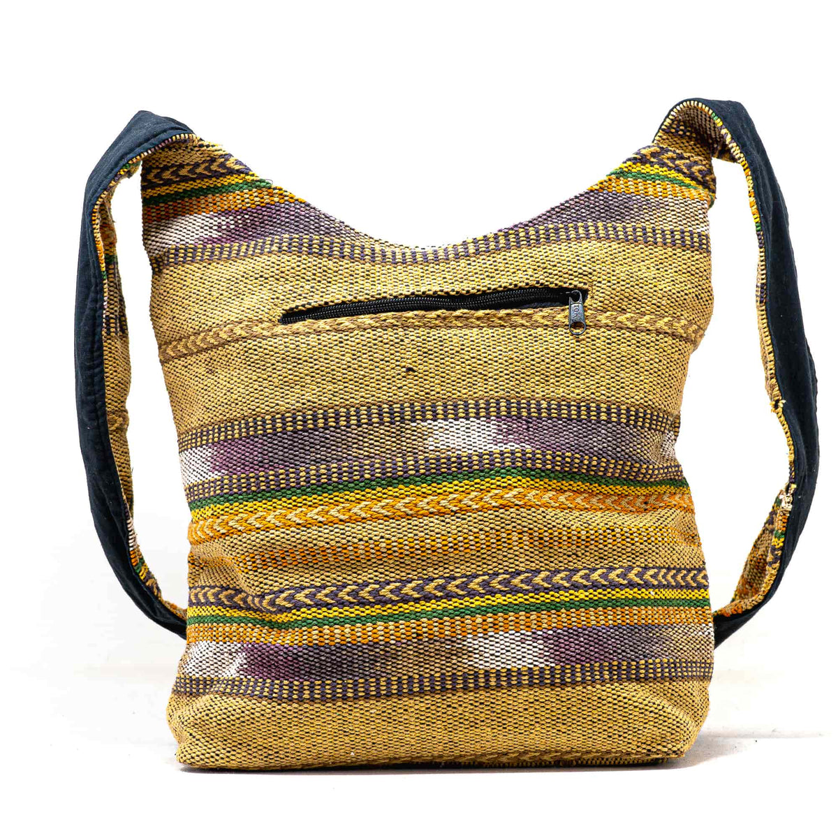 Aga’s Own Boho Umhängetasche - Festival Crossbody Handtasche für Damen, Ethnisch Baumwollschultertasche | Perfekt für Strandausflüge