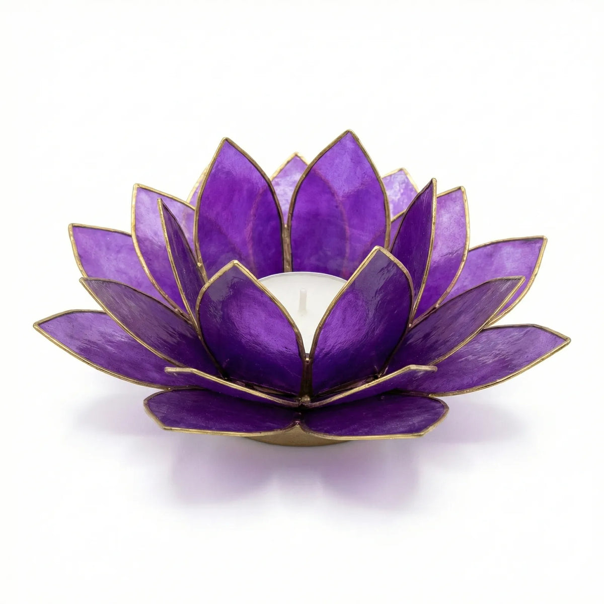 Lotus Teelicht Capiz
