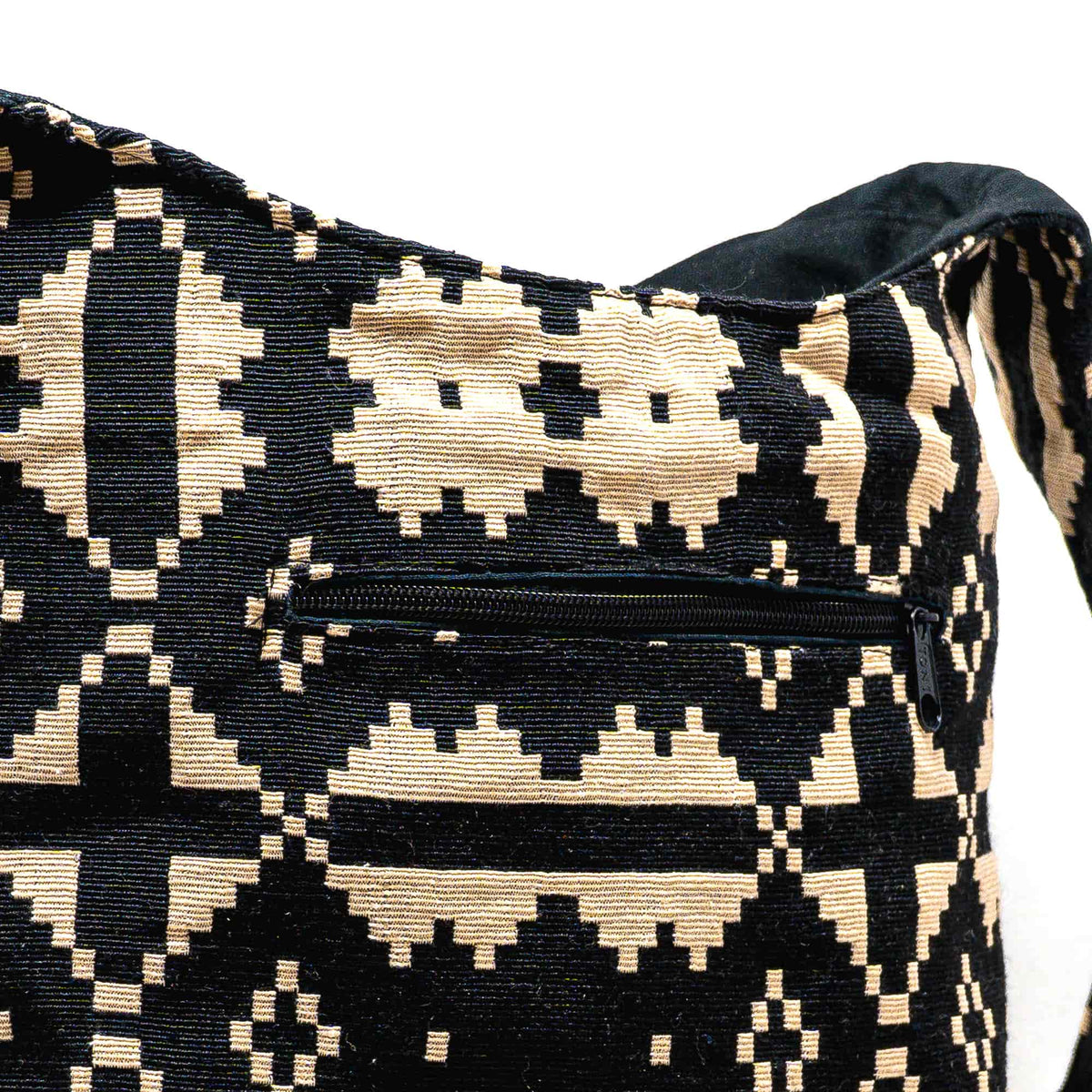 Aga’s Own Boho Umhängetasche - Festival Crossbody Handtasche für Damen, Ethnisch Baumwollschultertasche | Perfekt für Strandausflüge