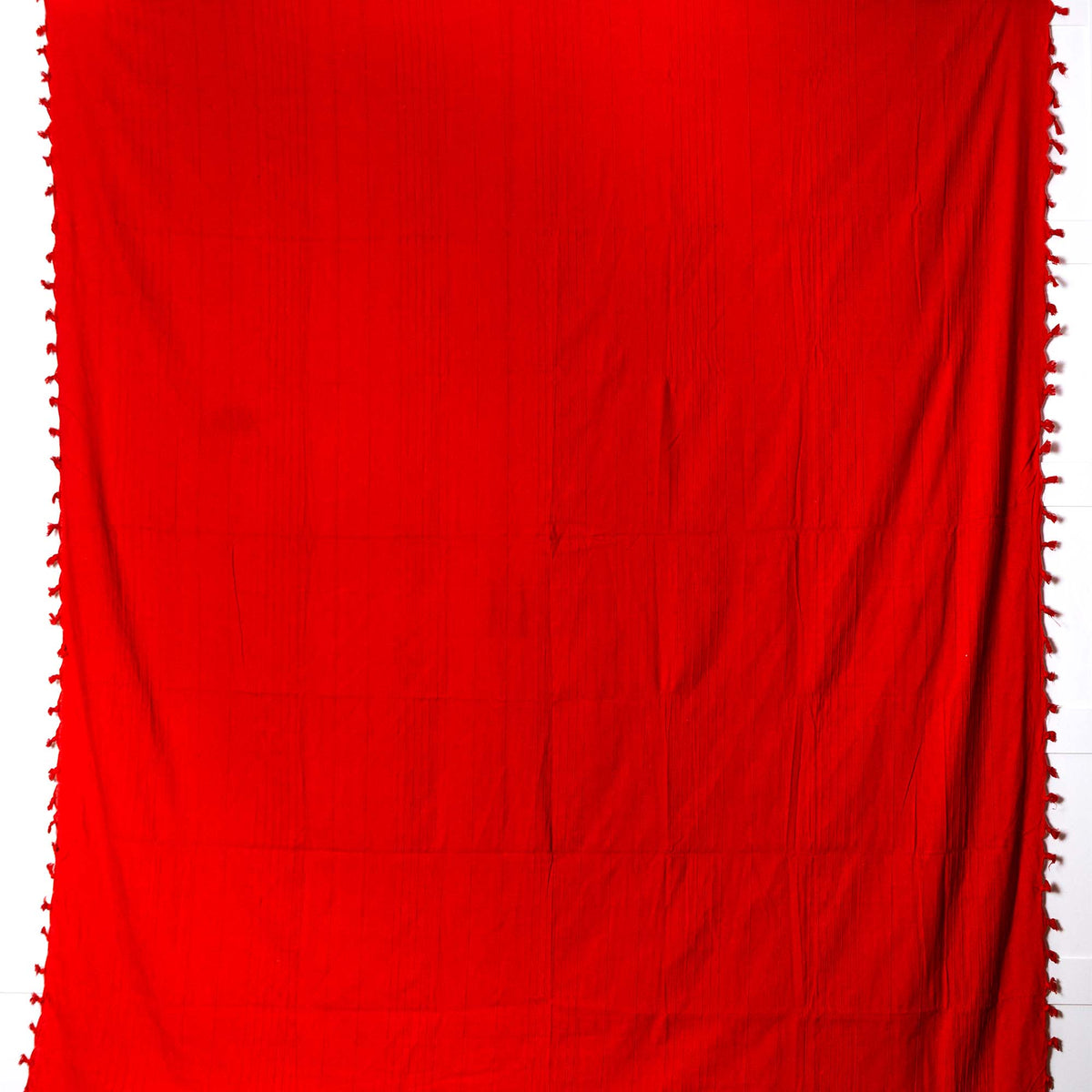 Tagesdecke/gestreifter Sofaüberwurf in verschiedene Farben 250 x 220cm handgewebt aus 100% Baumwolle – XXL-Größe mit Fransen