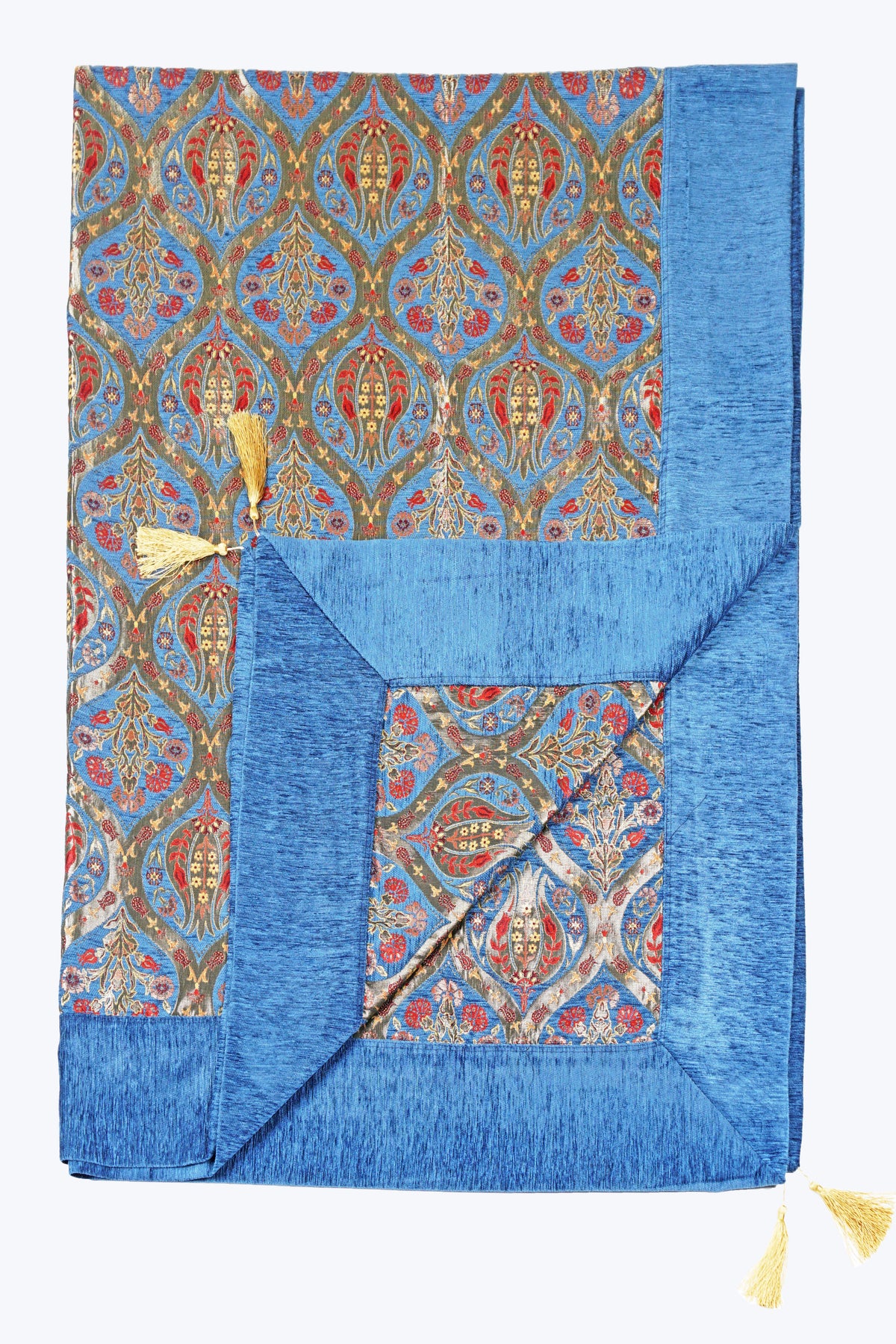 Exquisite Tagesdecke mit Paisley-Bumen Muster – Erhältlich in verschiedenen Farben