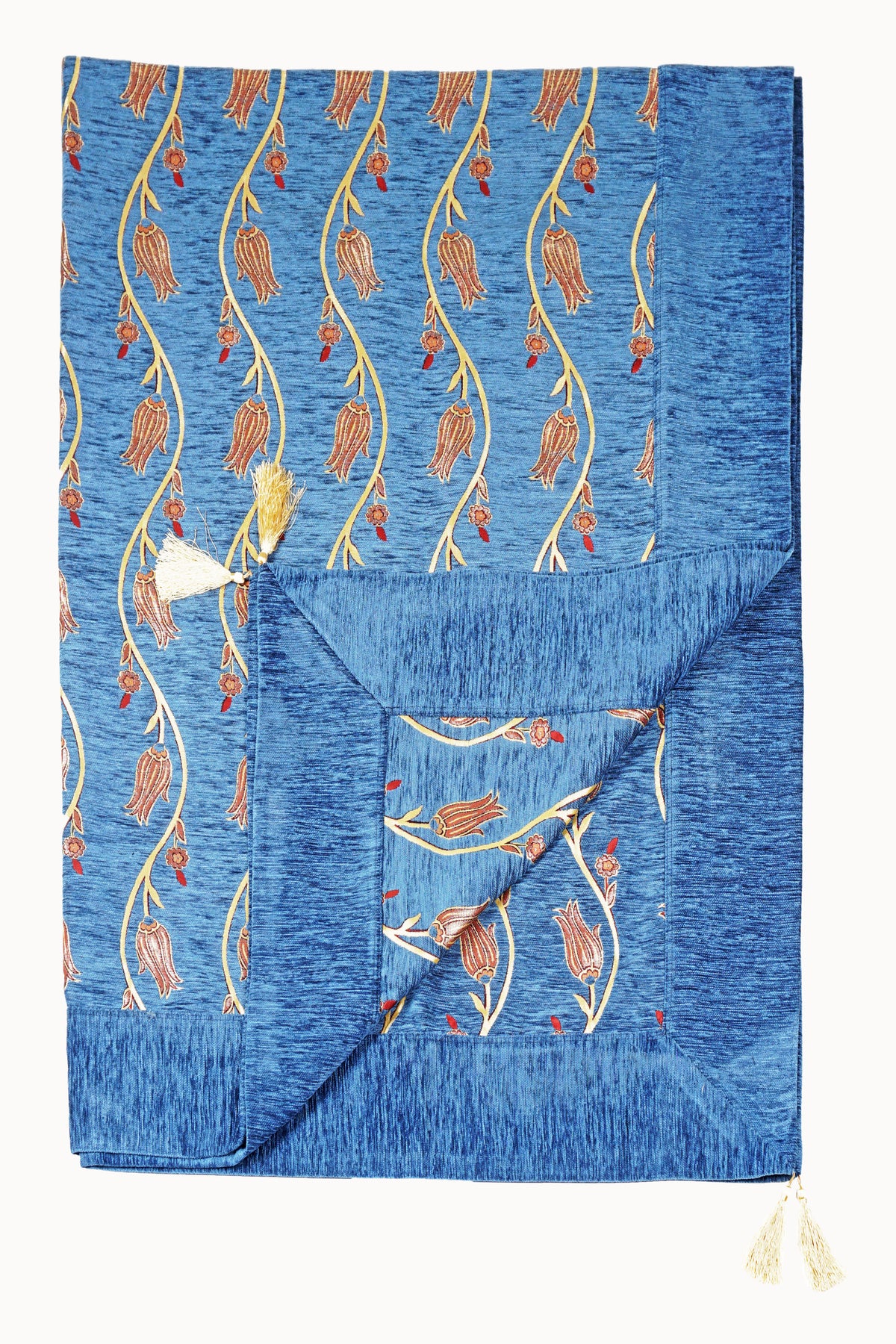 Tagesdecke mit Tulpenmuster, 230x170 cm – Vielseitig, Stilvoll und Gemütlich - Erhältlich in verschiedenen Farben