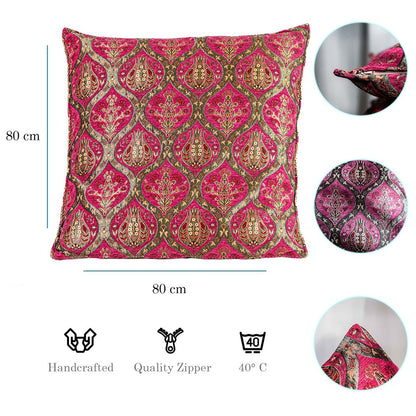 Kissenbezüge mit Paisley Muster – Pink | Aga&