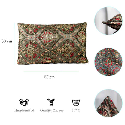 Kissenbezüge mit Paisley Muster – Grün | Aga&