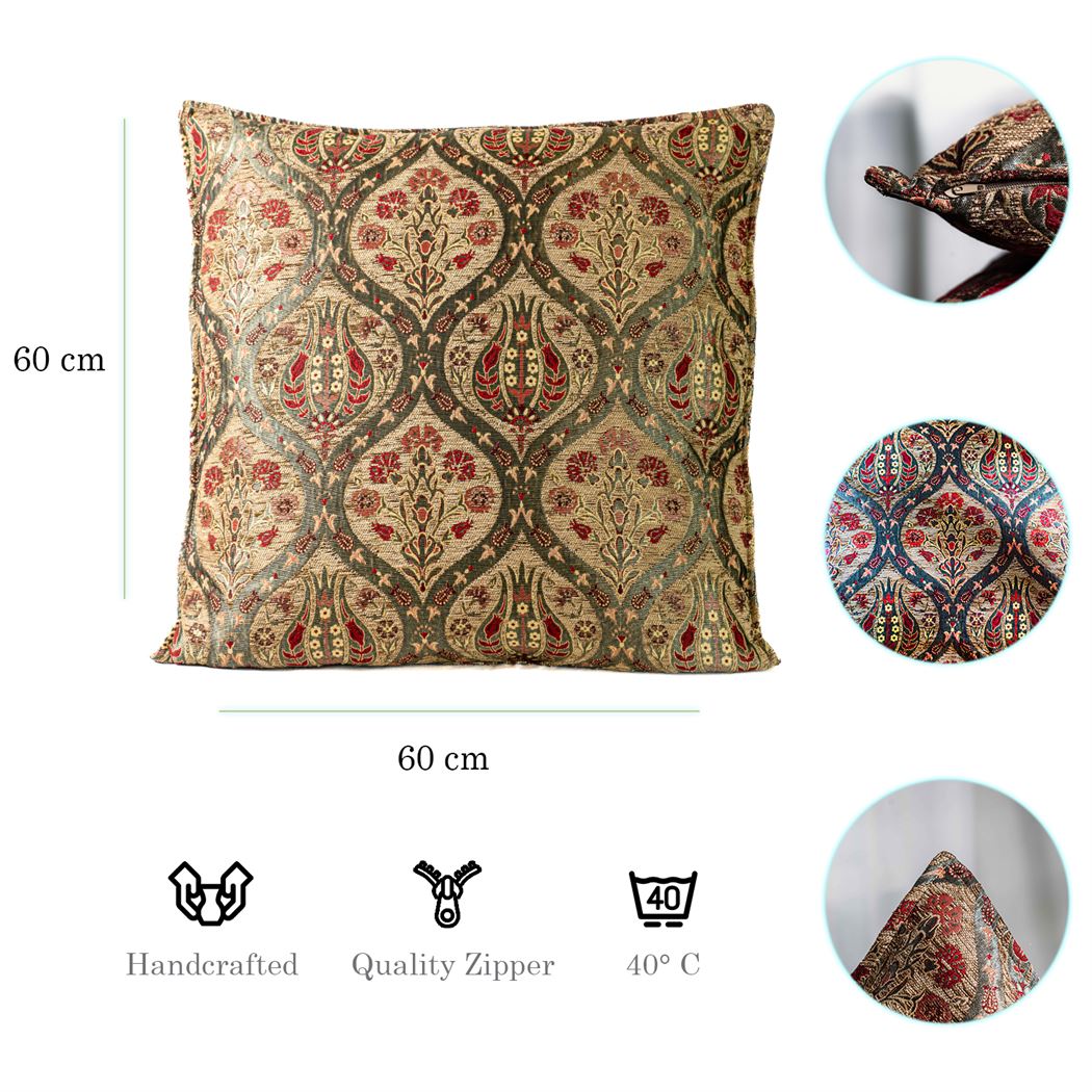Kissenbezüge mit Paisley Muster - Beige | Aga&