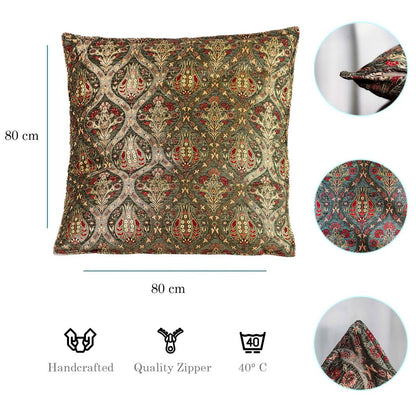 Kissenbezüge mit Paisley Muster – Grün | Aga&