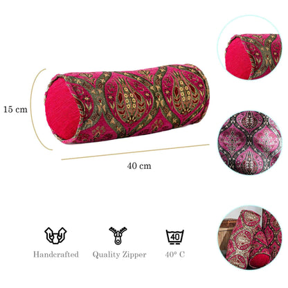 Kissenbezüge mit Paisley Muster – Pink | Aga&