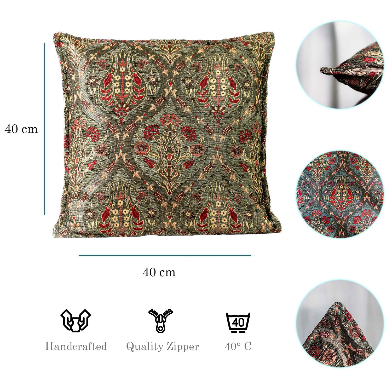 Paisley Kissenbezug