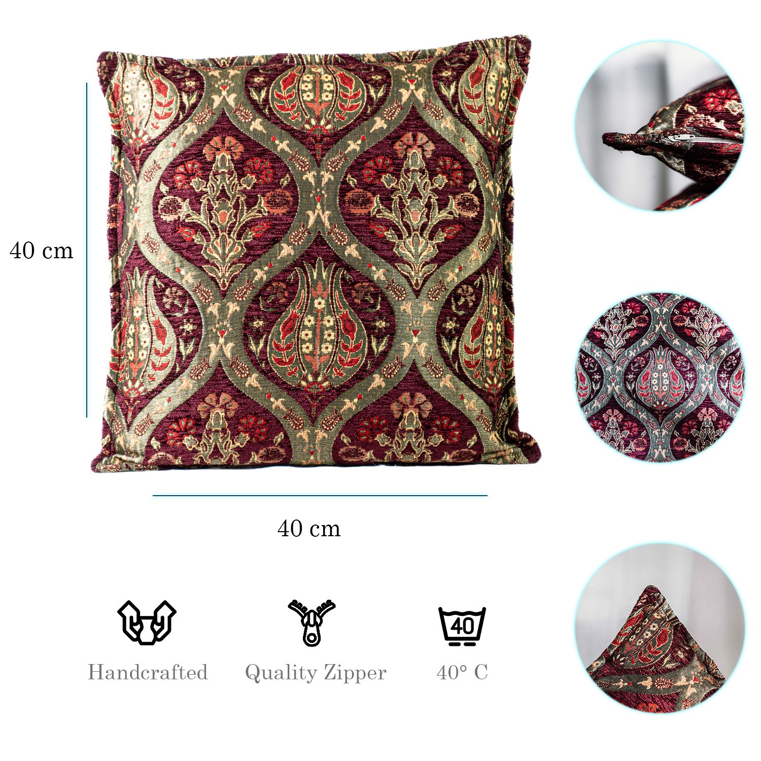 Paisley Kissenbezug