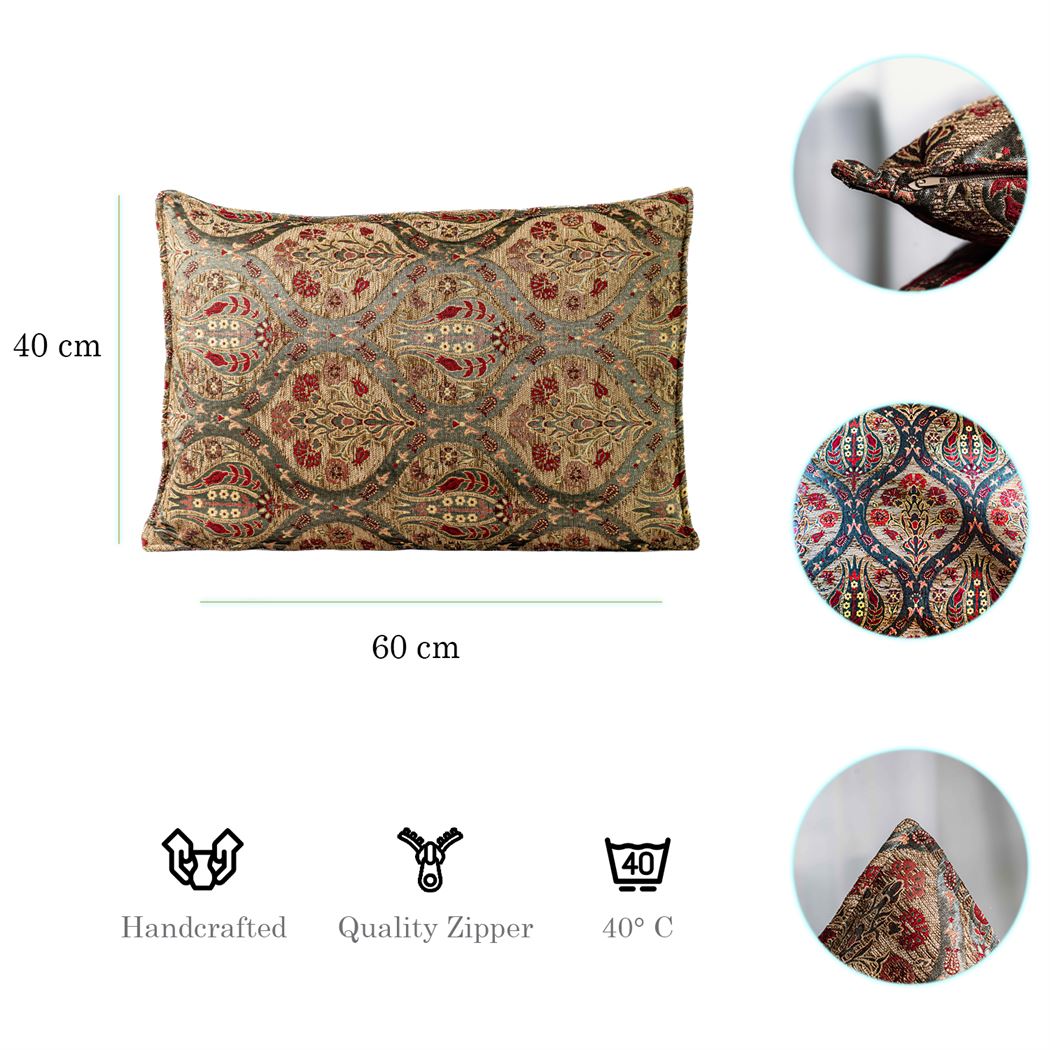 Kissenbezüge mit Paisley Muster - Beige | Aga&