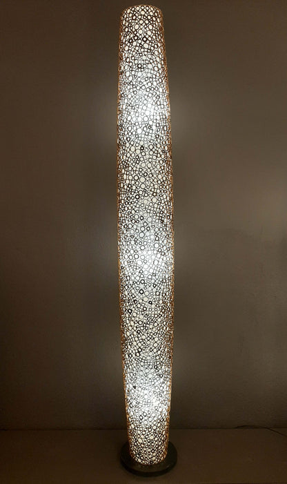 Beeindruckende Turmlampen, Stehlampen mit Ringmuster – In 4 Höhen erhältlich (70cm - 200cm)