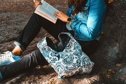 Aga’s Own Boho Umhängetasche - Festival Crossbody Handtasche für Damen, Ethnisch Baumwollschultertasche | Perfekt für Strandausflüge