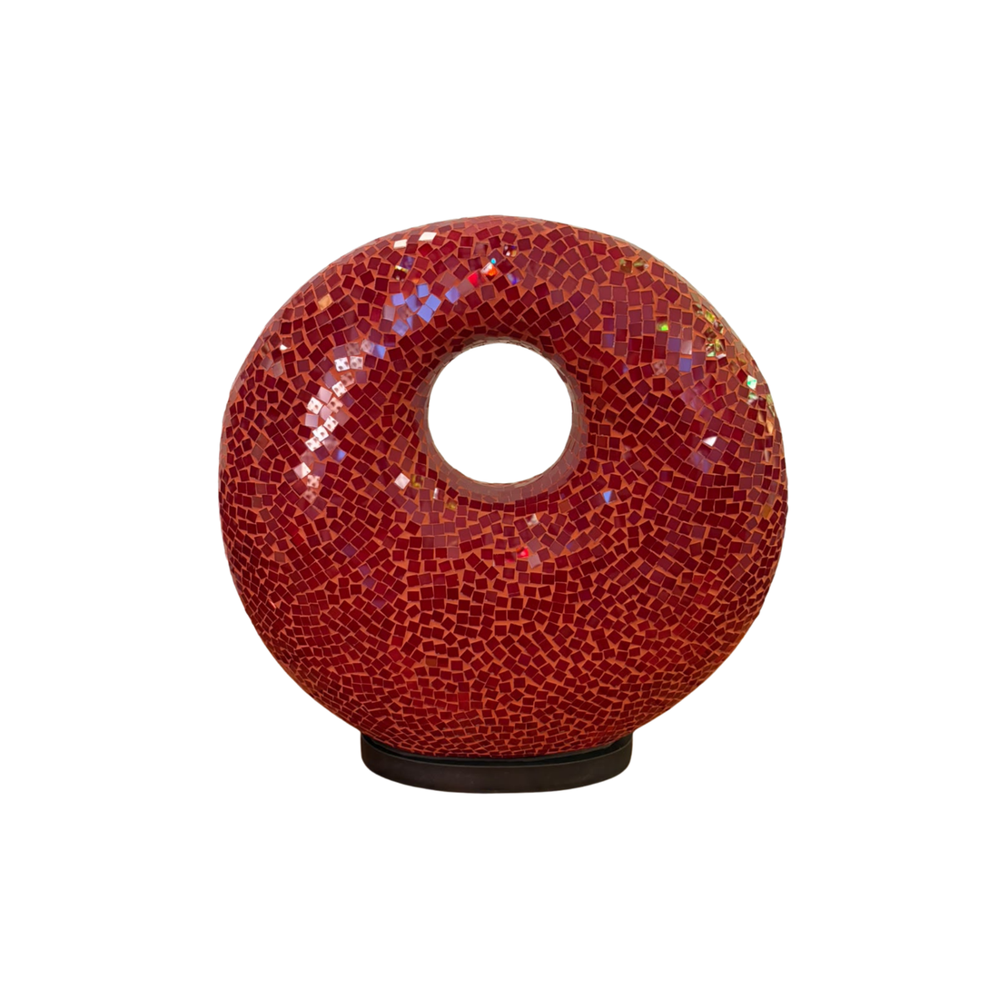 Mosaiklampe | Donut-Form
