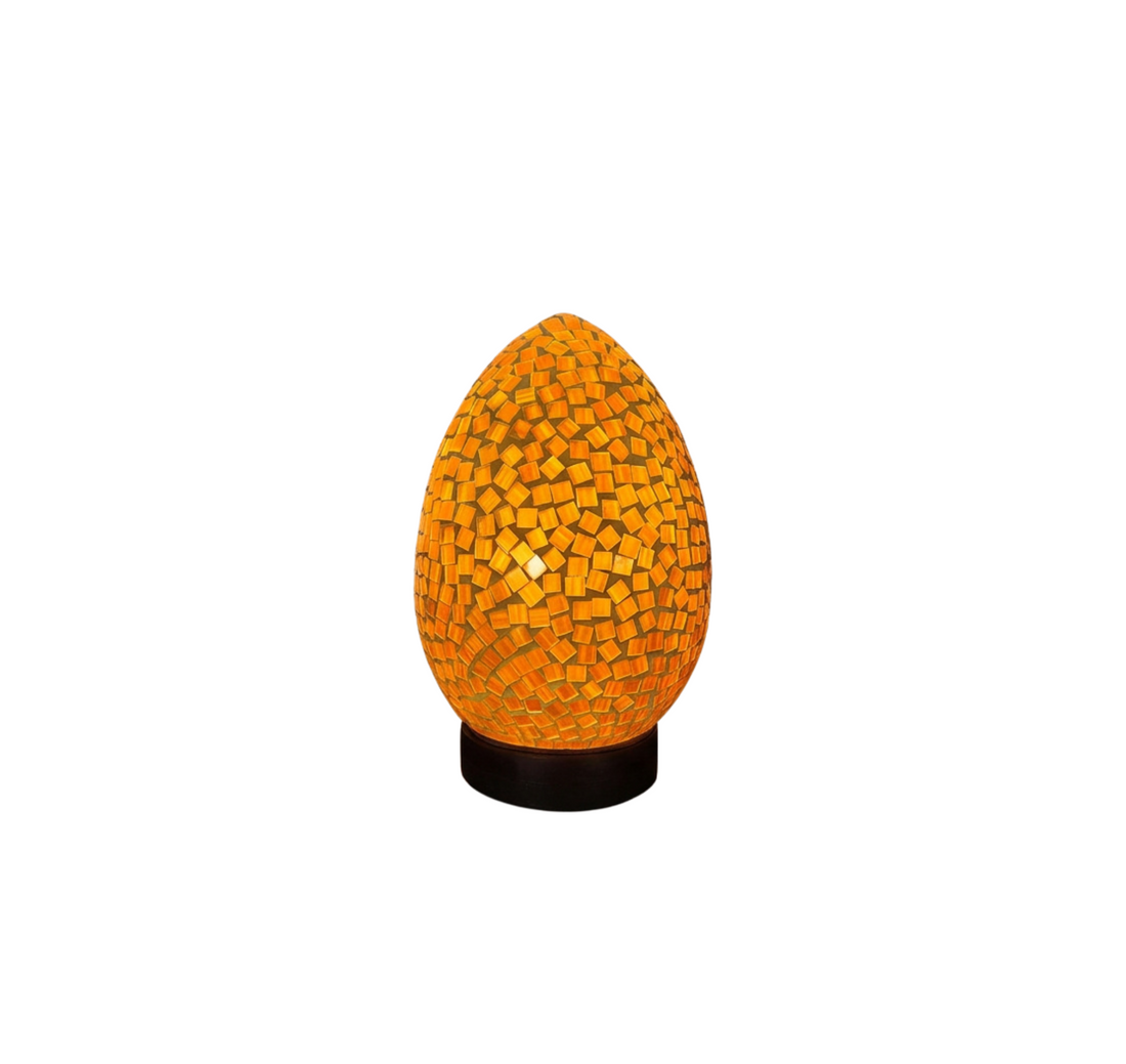Mosaik-Tischlampe | Ei-Form | Verschiedene Größen