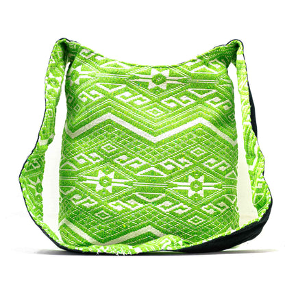 Aga’s Own Boho Umhängetasche - Festival Crossbody Handtasche für Damen, Ethnisch Baumwollschultertasche | Perfekt für Strandausflüge