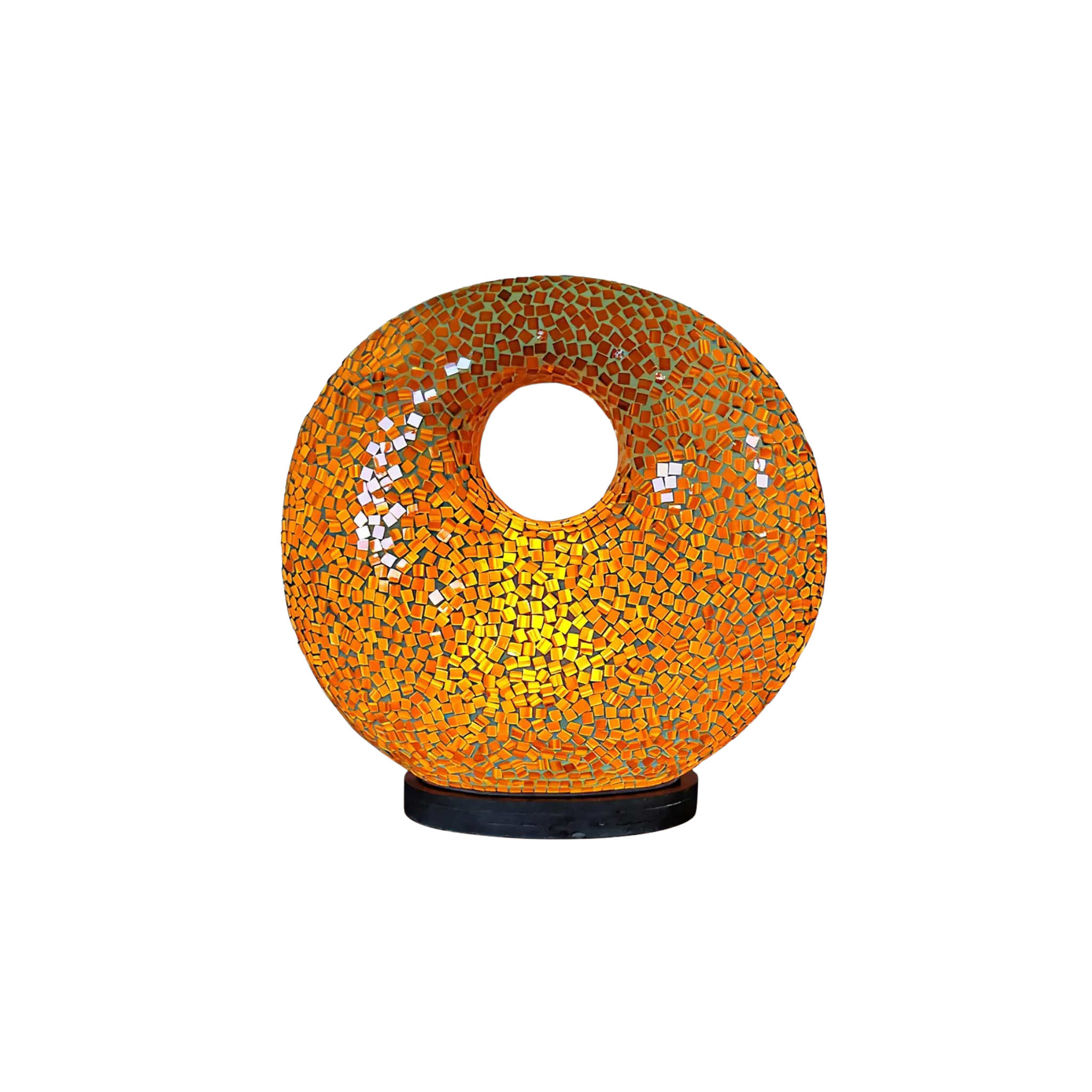 Mosaiklampe | Donut-Form