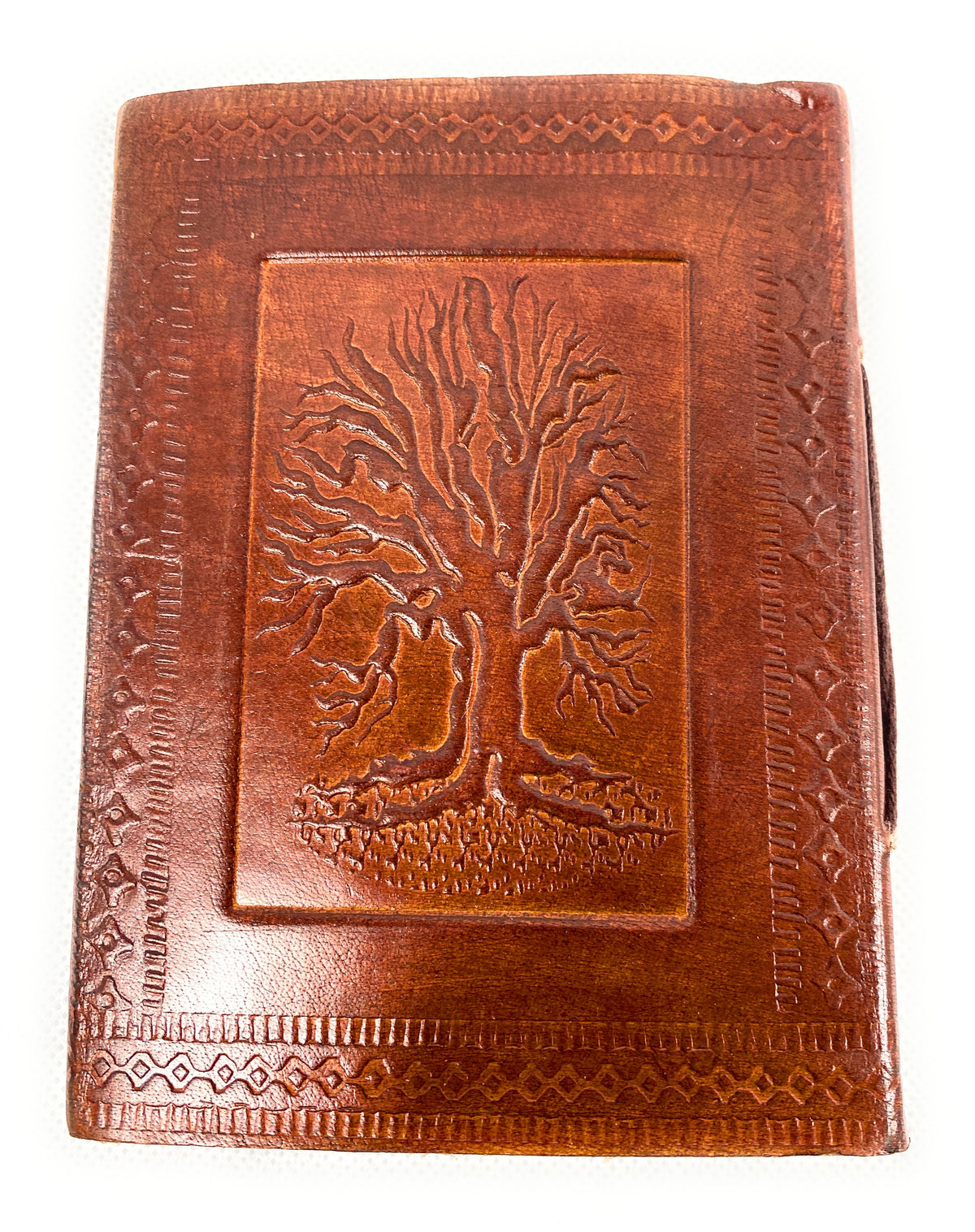 Handgefertigtes Lederbuch - Perfektes Tagebuch für Erwachsene und Kinder, Reisetagebuch, Scrapbook, Skizzenbuch und Erinnerungsbuch - Vintage Journal Buch mit Notizbuch A5 Blanko - Notizbuch Leder Diary für Hexen Zubehör - Book Journal