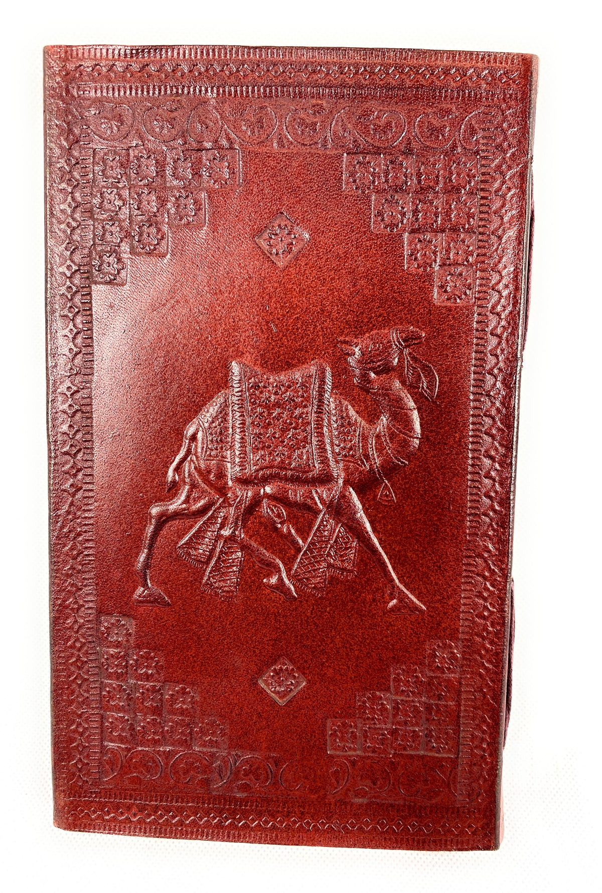 Handgefertigtes Lederbuch - Perfektes Tagebuch für Erwachsene und Kinder, Reisetagebuch, Scrapbook, Skizzenbuch und Erinnerungsbuch - Vintage Journal Buch mit Notizbuch A5 Blanko - Notizbuch Leder Diary für Hexen Zubehör - Book Journal