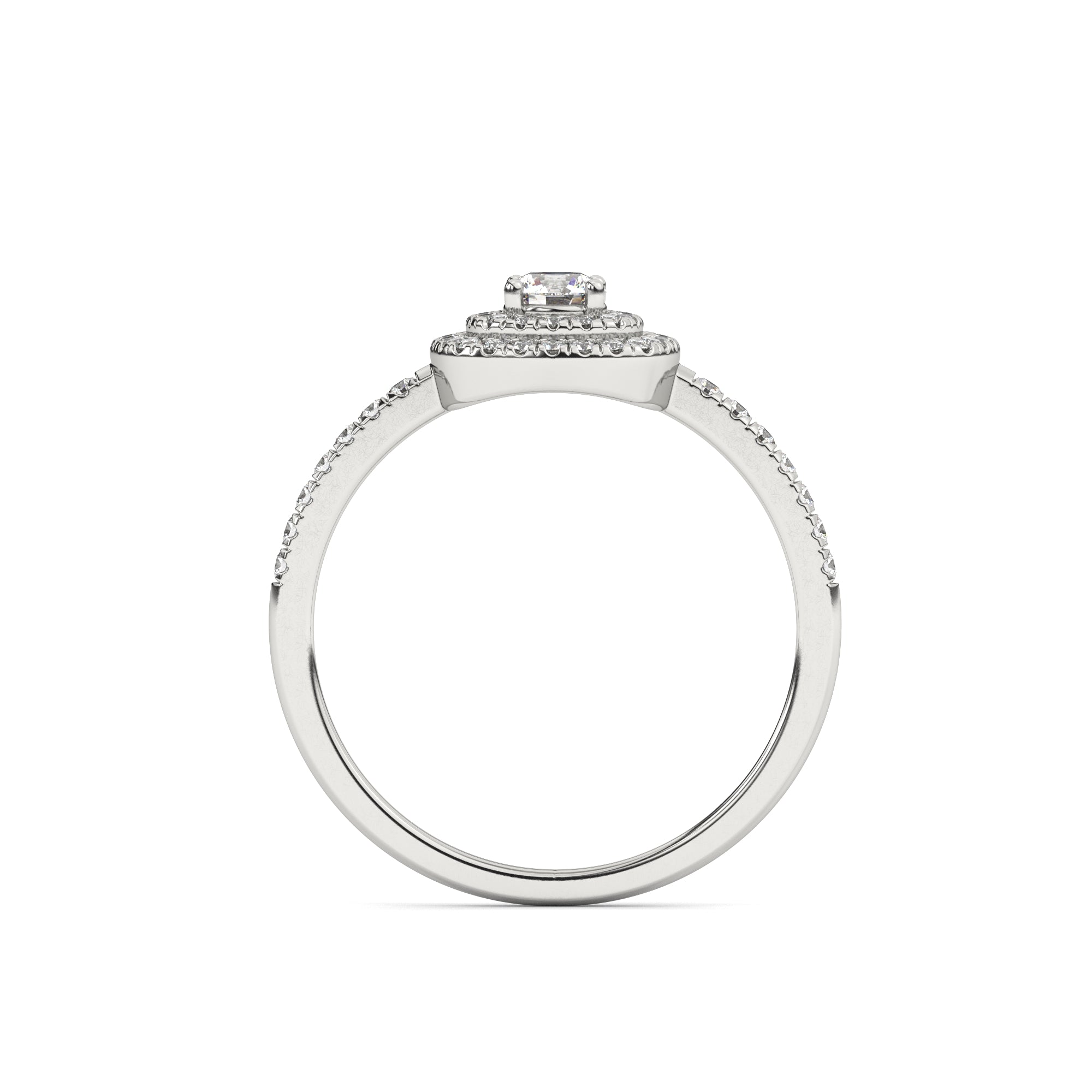 Aga’s Own Hypoallergene Zirkonia Silberringe - atemberaubender 925 Sterling Silberschmuck, Damenmode- Hochzeits, Verlobungs, Treue-Ringe- Silberne Zirkonia-Ringe- Das perfekte Geschenk für jeden Anlass