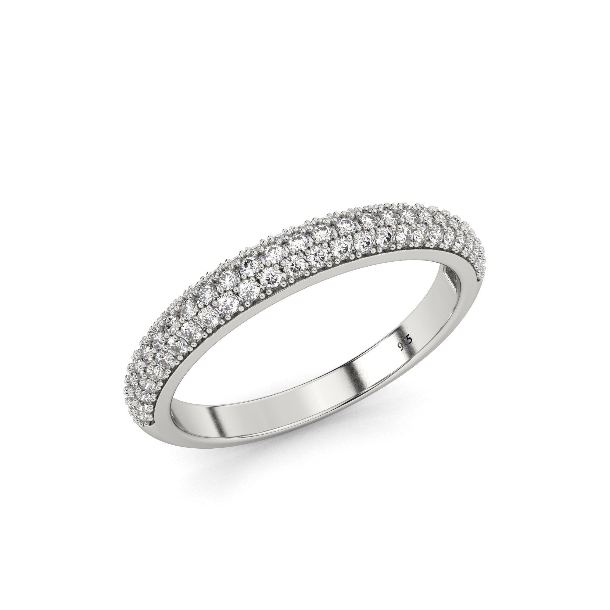 Aga’s Own Hypoallergene Zirkonia Silberringe - atemberaubender 925 Sterling Silberschmuck, Damenmode- Hochzeits, Verlobungs, Treue-Ringe- Silberne Zirkonia-Ringe- Das perfekte Geschenk für jeden Anlass