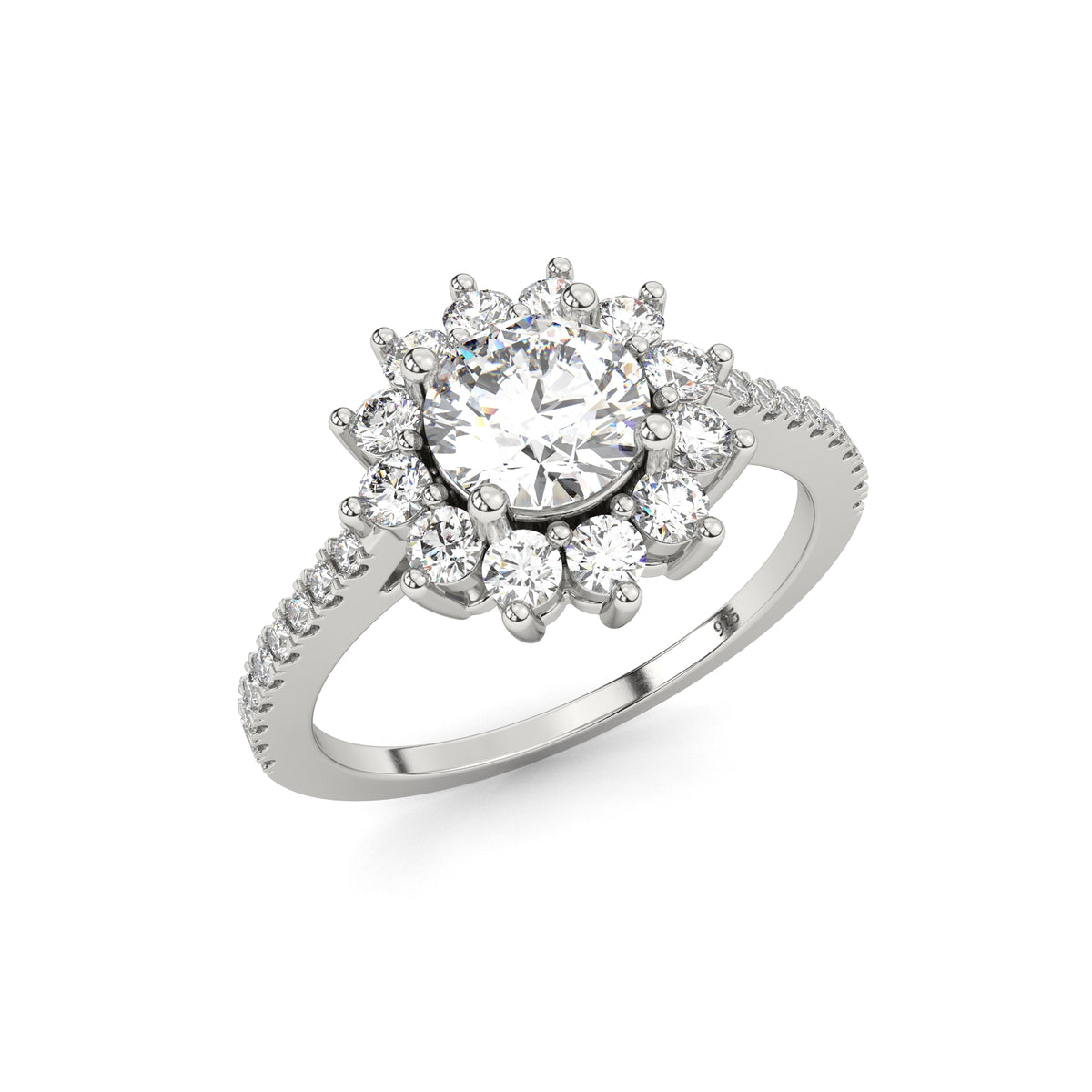 Aga’s Own Hypoallergene Zirkonia Silberringe - atemberaubender 925 Sterling Silberschmuck, Damenmode- Hochzeits, Verlobungs, Treue-Ringe- Silberne Zirkonia-Ringe- Das perfekte Geschenk für jeden Anlass