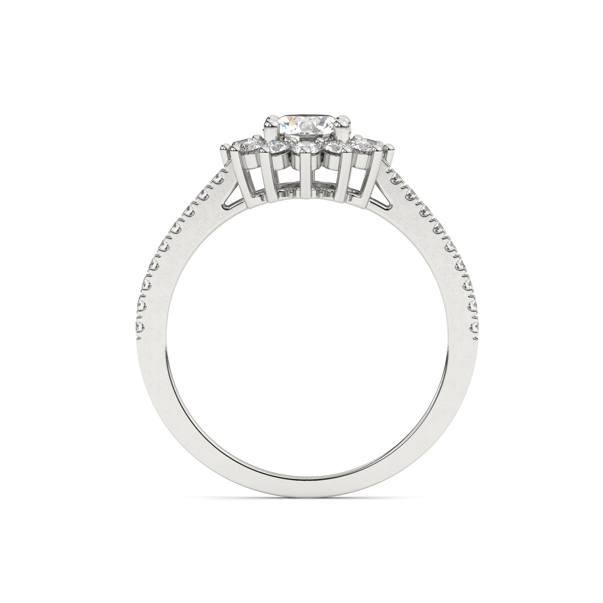 Aga’s Own Hypoallergene Zirkonia Silberringe - atemberaubender 925 Sterling Silberschmuck, Damenmode- Hochzeits, Verlobungs, Treue-Ringe- Silberne Zirkonia-Ringe- Das perfekte Geschenk für jeden Anlass