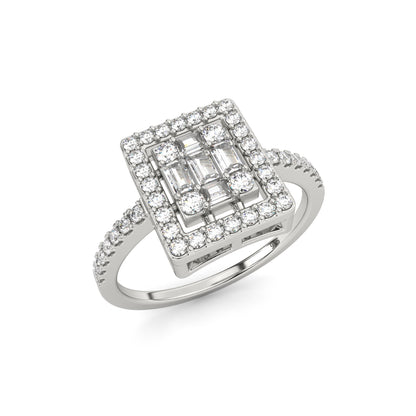 Aga’s Own Hypoallergene Zirkonia Silberringe - atemberaubender 925 Sterling Silberschmuck, Damenmode- Hochzeits, Verlobungs, Treue-Ringe- Silberne Zirkonia-Ringe- Das perfekte Geschenk für jeden Anlass