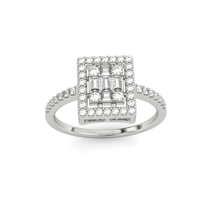 Aga’s Own Hypoallergene Zirkonia Silberringe - atemberaubender 925 Sterling Silberschmuck, Damenmode- Hochzeits, Verlobungs, Treue-Ringe- Silberne Zirkonia-Ringe- Das perfekte Geschenk für jeden Anlass