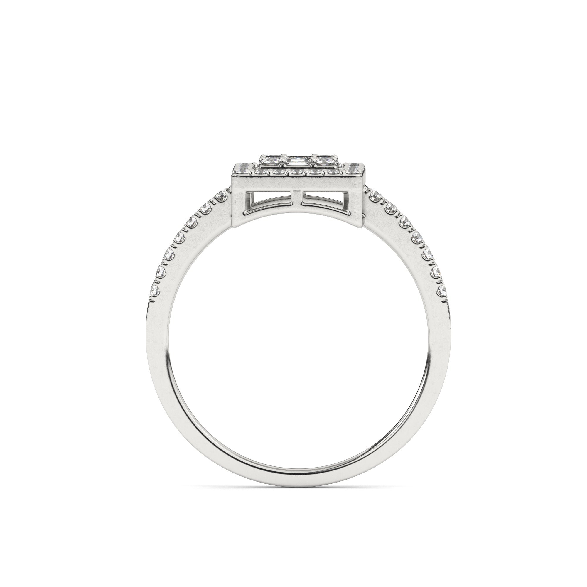Aga’s Own Hypoallergene Zirkonia Silberringe - atemberaubender 925 Sterling Silberschmuck, Damenmode- Hochzeits, Verlobungs, Treue-Ringe- Silberne Zirkonia-Ringe- Das perfekte Geschenk für jeden Anlass