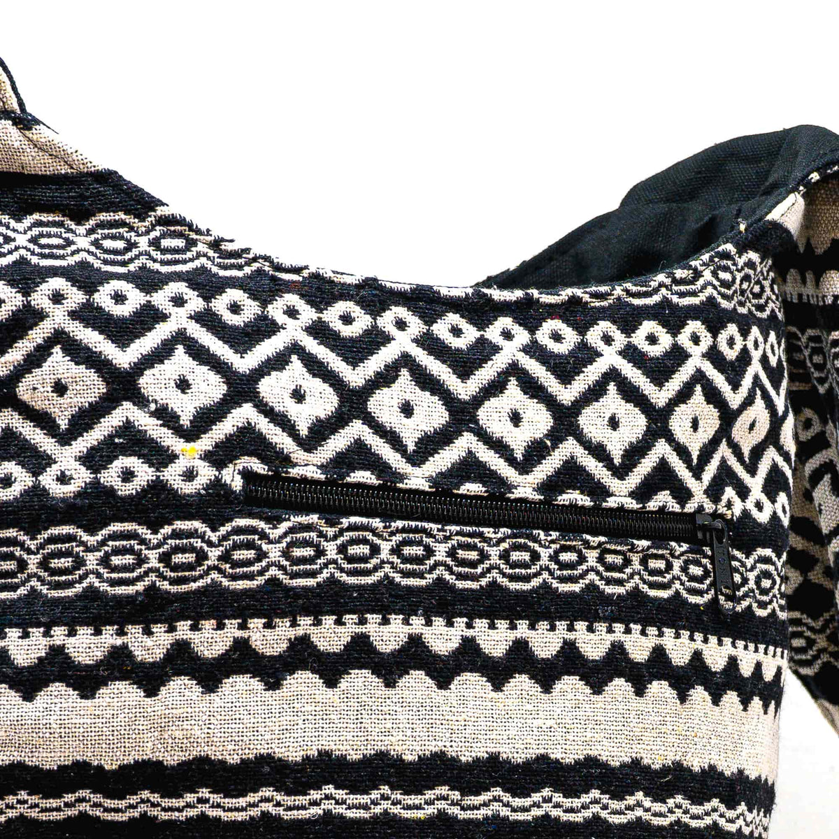 Aga’s Own Boho Umhängetasche - Festival Crossbody Handtasche für Damen, Ethnisch Baumwollschultertasche | Perfekt für Strandausflüge