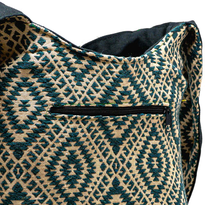 Aga’s Own Boho Umhängetasche - Festival Crossbody Handtasche für Damen, Ethnisch Baumwollschultertasche | Perfekt für Strandausflüge