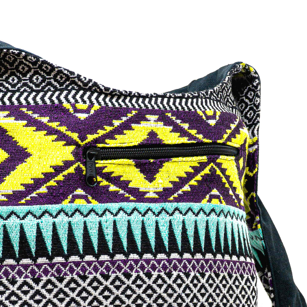 Aga’s Own Boho Umhängetasche - Festival Crossbody Handtasche für Damen, Ethnisch Baumwollschultertasche | Perfekt für Strandausflüge