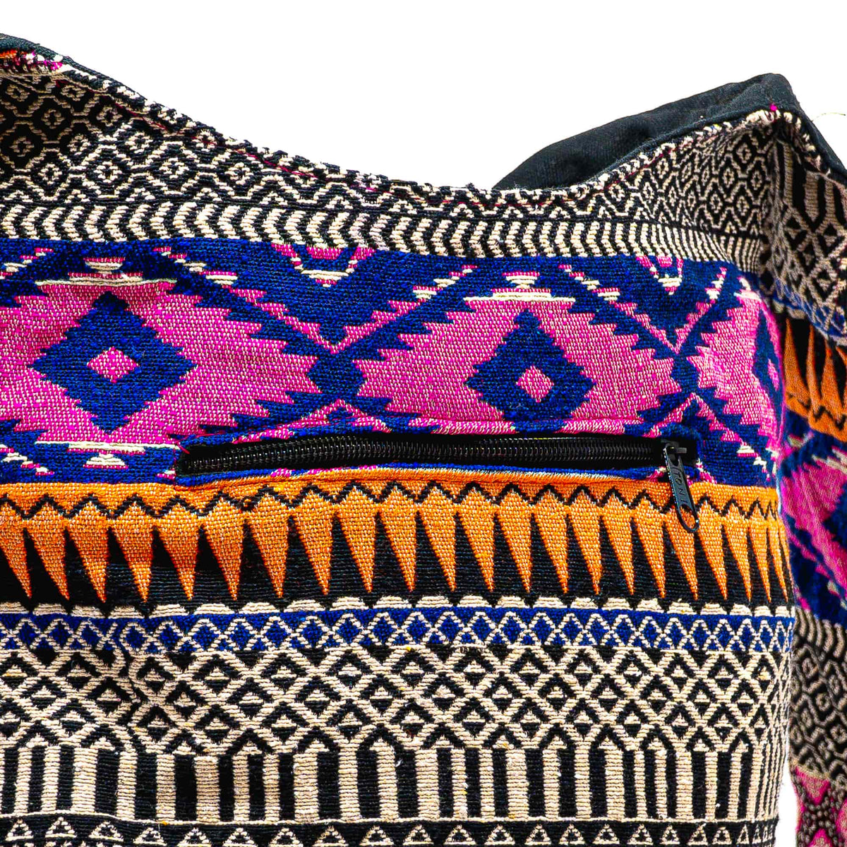 Aga’s Own Boho Umhängetasche - Festival Crossbody Handtasche für Damen, Ethnisch Baumwollschultertasche | Perfekt für Strandausflüge