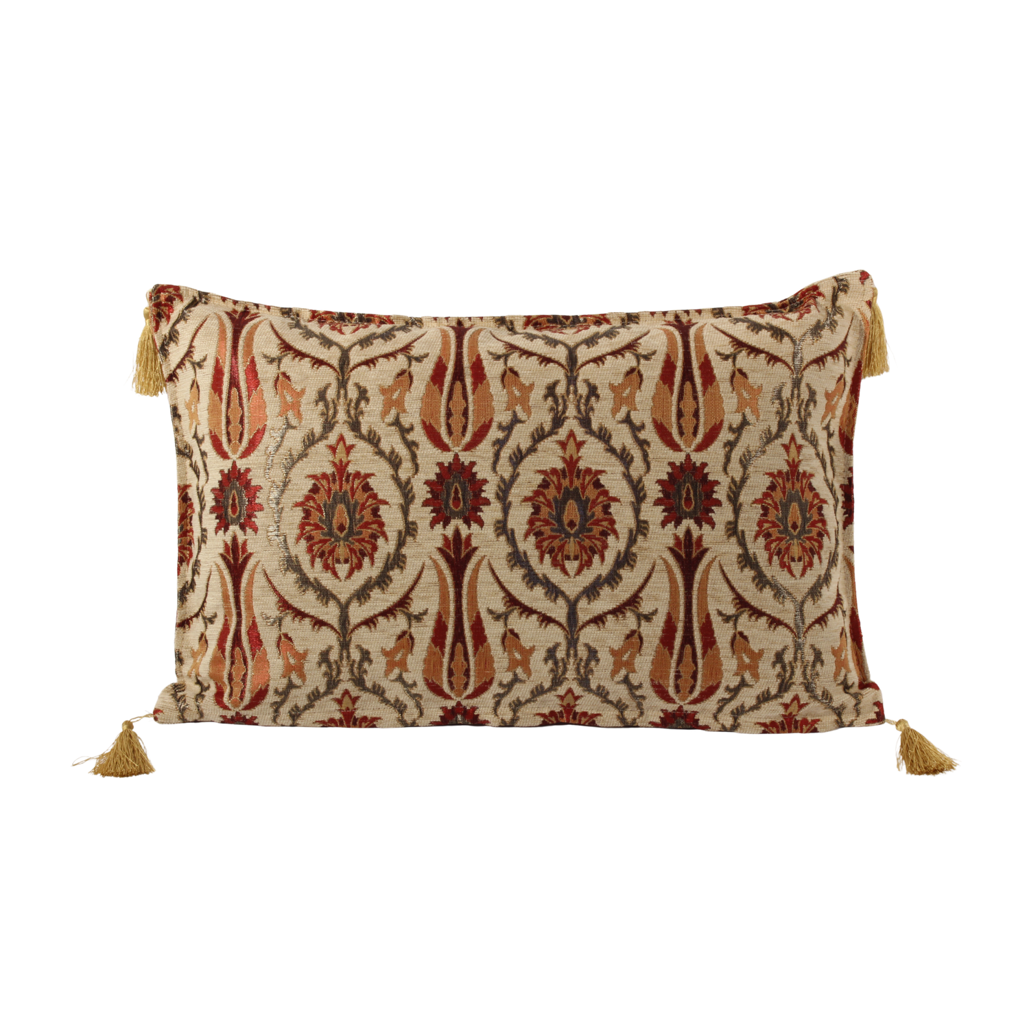 Tulpenmuster Hell Kissenbezug