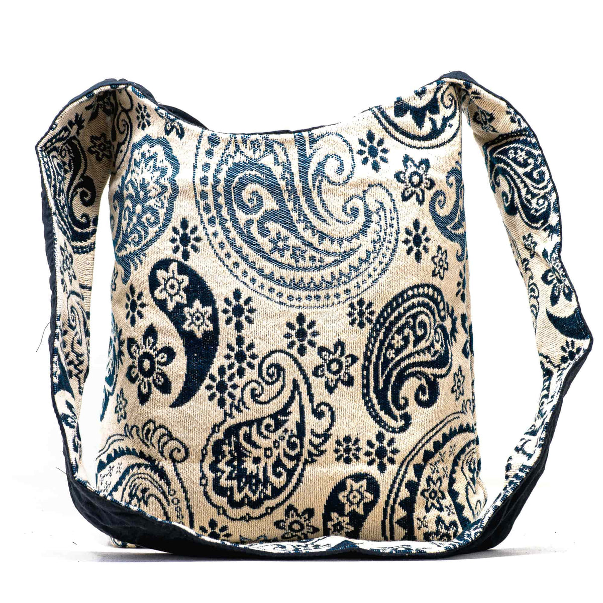 Aga’s Own Boho Umhängetasche - Festival Crossbody Handtasche für Damen, Ethnisch Baumwollschultertasche | Perfekt für Strandausflüge