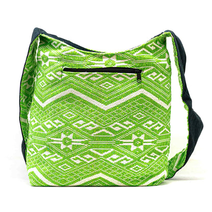 Aga’s Own Boho Umhängetasche - Festival Crossbody Handtasche für Damen, Ethnisch Baumwollschultertasche | Perfekt für Strandausflüge