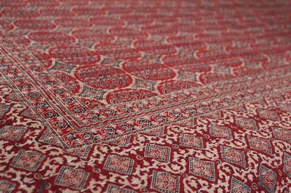 Cotton Rali Decke - Luxuriöse Handgedruckte Boho Tagesdecke 220x250 cm aus 100% Baumwolle – Perfekt als Kühldecke Bett, Sofaüberwurf, Couchdecke, Bettüberwurf und Wohn- &amp; Kuscheldecke – Leichte Sommerdecke in 6 Farben