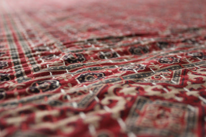 Cotton Rali Decke - Luxuriöse Handgedruckte Boho Tagesdecke 220x250 cm aus 100% Baumwolle – Perfekt als Kühldecke Bett, Sofaüberwurf, Couchdecke, Bettüberwurf und Wohn- &amp; Kuscheldecke – Leichte Sommerdecke in 6 Farben