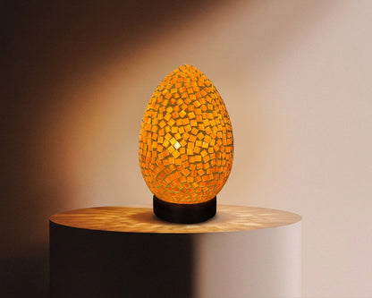 Wunderschöne Mosaiklampen in Ei-Form – In 11 Farben und 4 Größen erhältlich