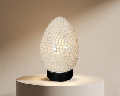 Wunderschöne Mosaiklampen in Ei-Form – In 11 Farben und 4 Größen erhältlich