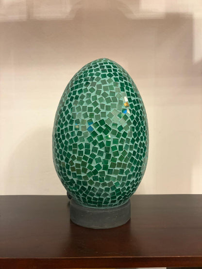 Mosaik-Tischlampe | Ei-Form | Verschiedene Größen