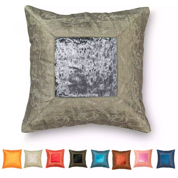 Indien Kissen Kissenbezug, boho Dekokissen, viele Farben, Indien  Kissenbezug, Kissenhülle bunt, indisch orientalisch, Patchwork 