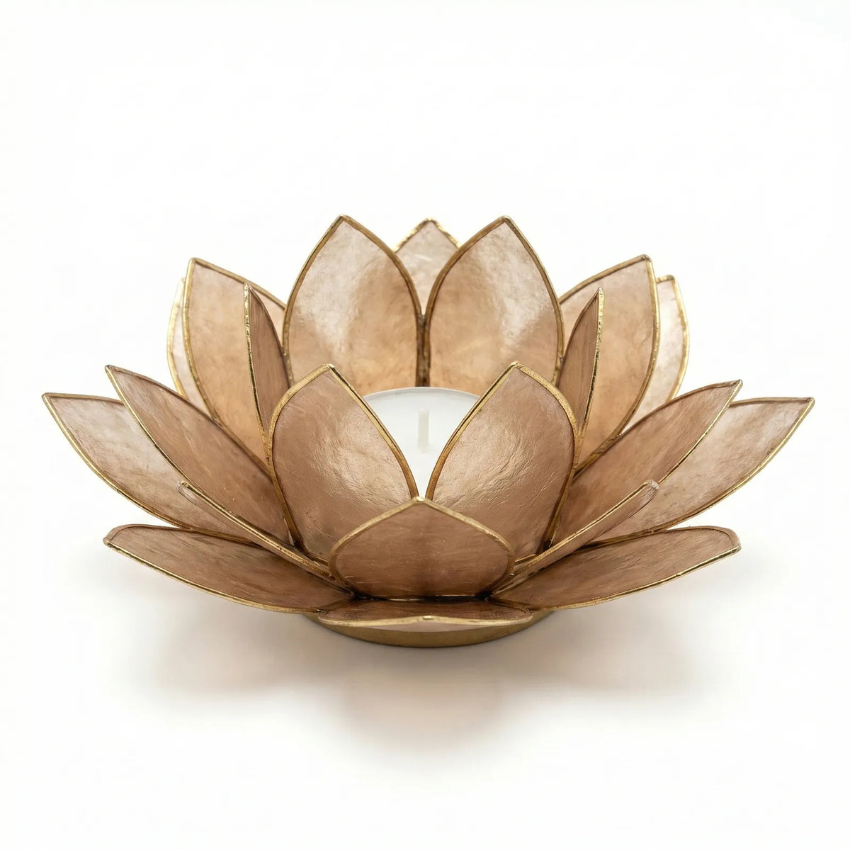 Lotus Teelicht Capiz