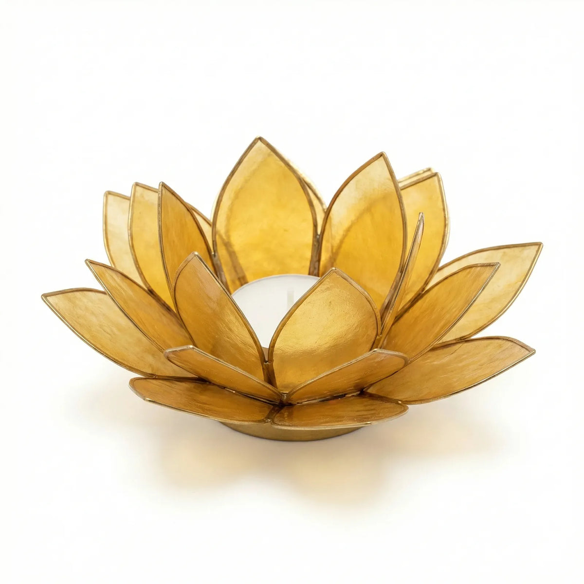 Lotus Teelicht Capiz