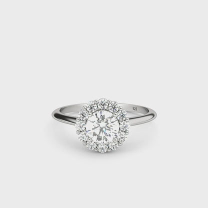 Aga’s Own Hypoallergene Zirkonia Silberringe - atemberaubender 925 Sterling Silberschmuck, Damenmode- Hochzeits, Verlobungs, Treue-Ringe- Silberne Zirkonia-Ringe- Das perfekte Geschenk für jeden Anlass