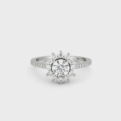 Aga’s Own Hypoallergene Zirkonia Silberringe - atemberaubender 925 Sterling Silberschmuck, Damenmode- Hochzeits, Verlobungs, Treue-Ringe- Silberne Zirkonia-Ringe- Das perfekte Geschenk für jeden Anlass