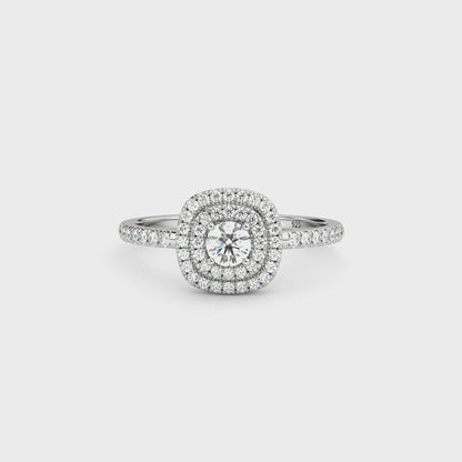 Aga’s Own Hypoallergene Zirkonia Silberringe - atemberaubender 925 Sterling Silberschmuck, Damenmode- Hochzeits, Verlobungs, Treue-Ringe- Silberne Zirkonia-Ringe- Das perfekte Geschenk für jeden Anlass
