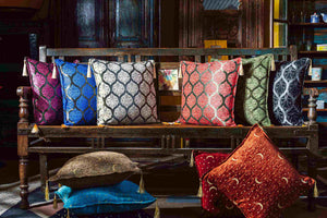 Aga's Own Orientalische Sofa-Kissenbezug mit Reißverschluss für Schlafzimmer–perfekt für Heimdekoration erhältlichin Mehreren Größenund Farben