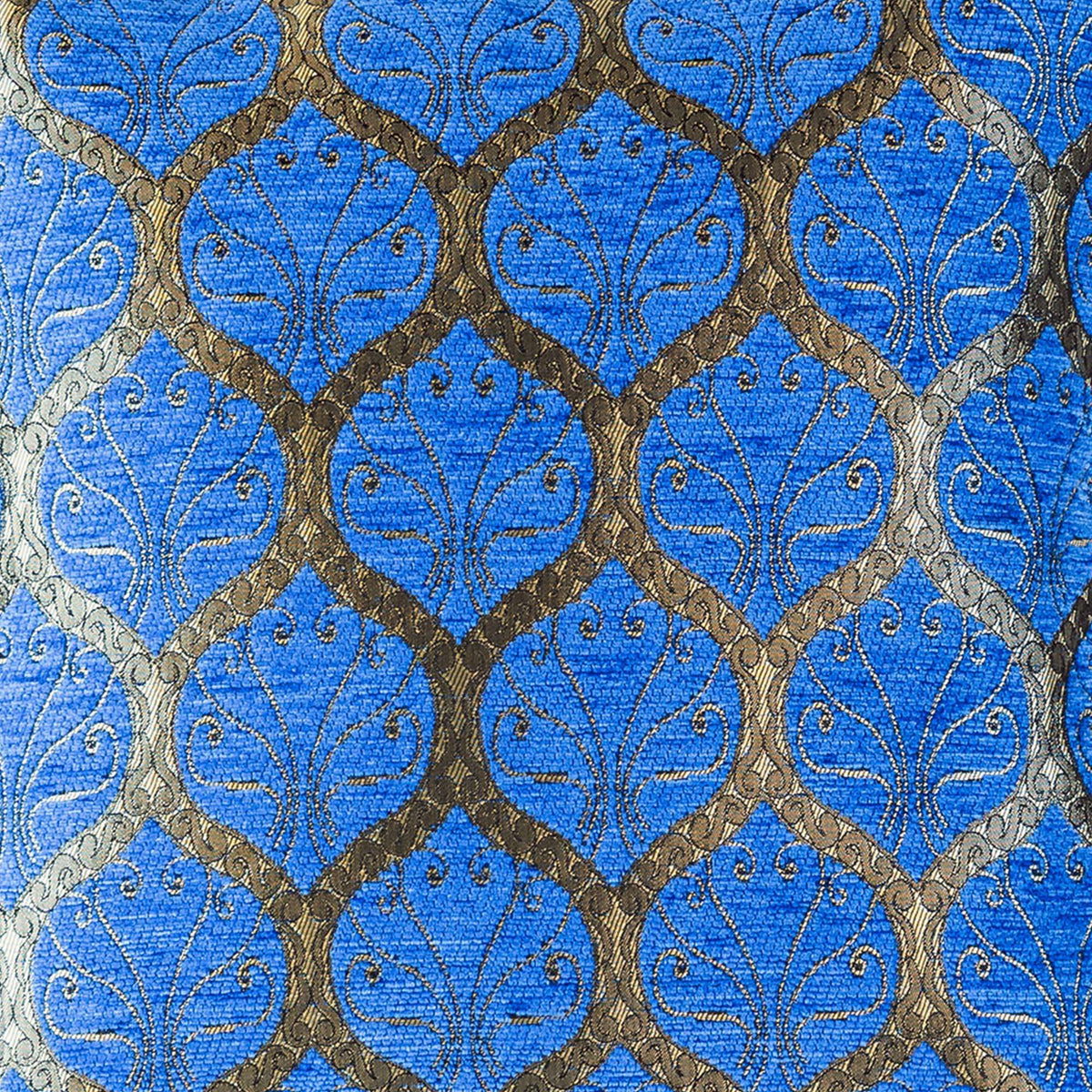 Scroll-Gitter Kissenbezug – 40 × 40 cm